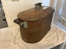 copper boiler w/lid