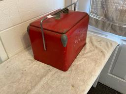 antique Coca-Cola cooler