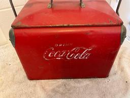 antique Coca-Cola cooler