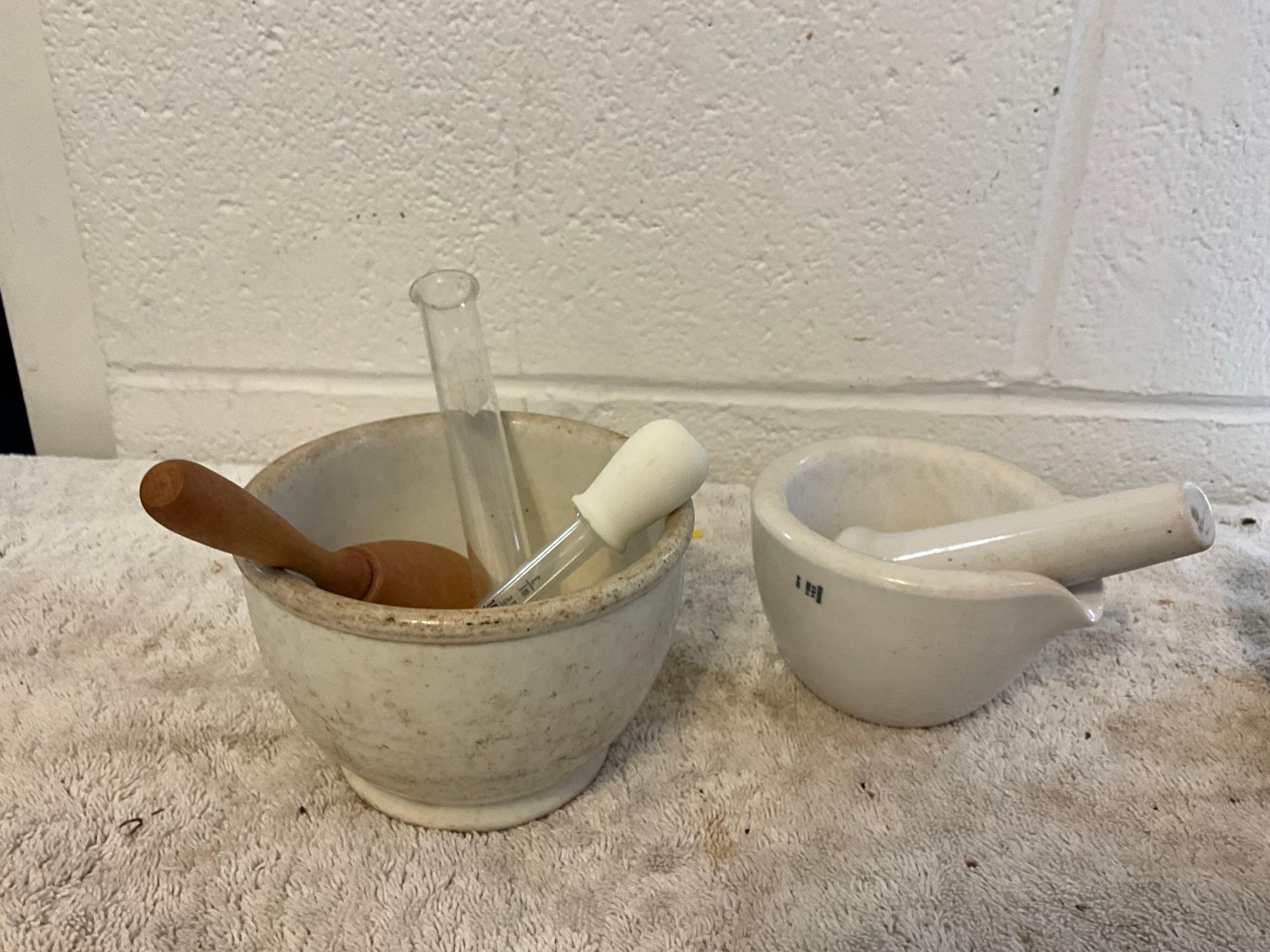 mortar & pestle medicinal grinder