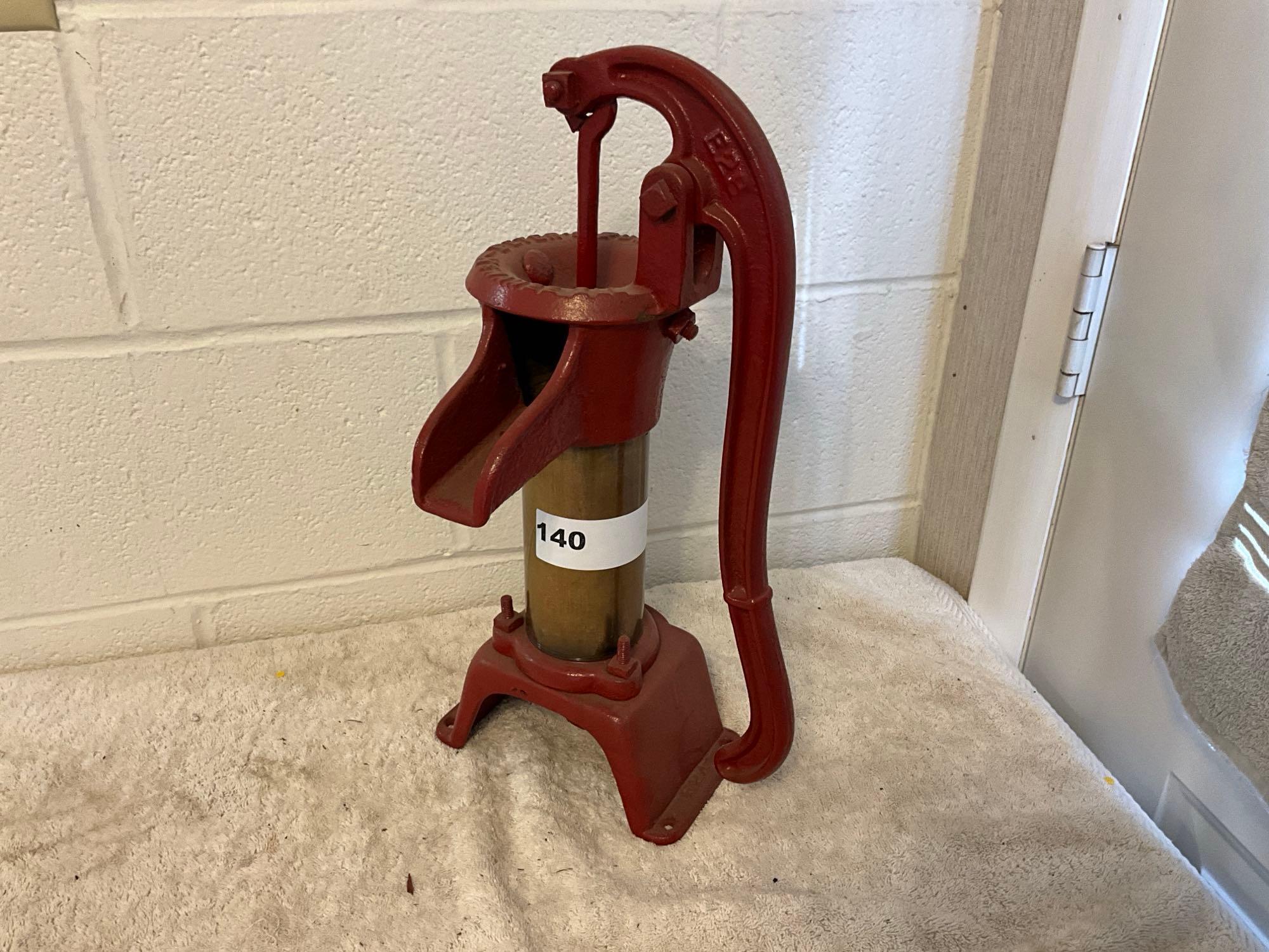 Peters brass hand pump