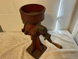 cast iron corn grinder