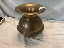 Union Pacific R.R. brass spittoon