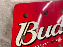 2006 plastic NASCAR Bud sign