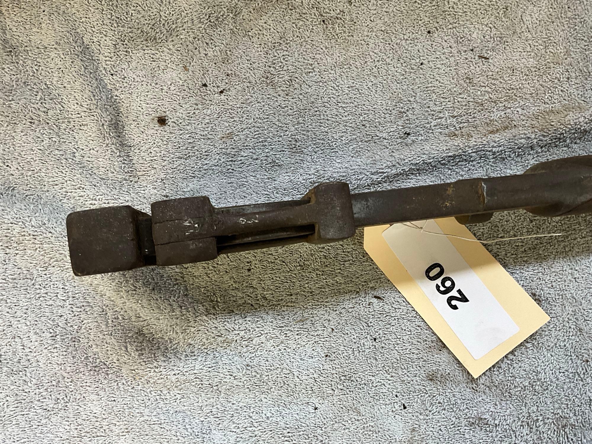 unmarked antique adjustable wrench