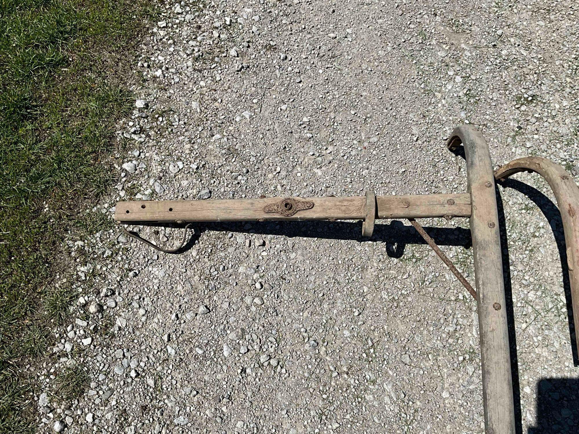 HORSE DRAWN HITCH PARTS AS PICTURED