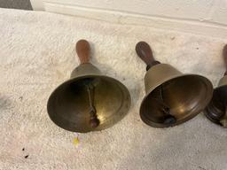 (4) brass bells