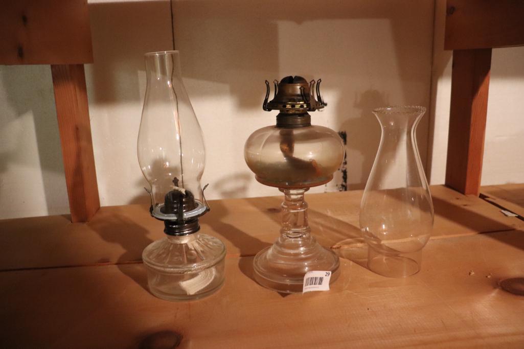 (2) Oil Lamps