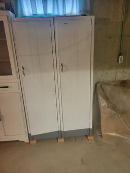 (2) 64 in. Tall Metal Cabinets