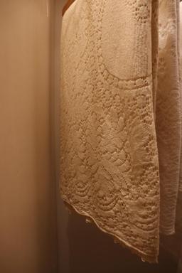 Contents of closet to include Tablecloths & Linens