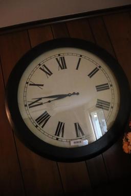 27 in. Diameter Wall Clock