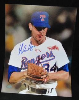 Nolan Ryan signed 8x10