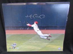 16x20 photo signed Jim Edmonds (the catch)