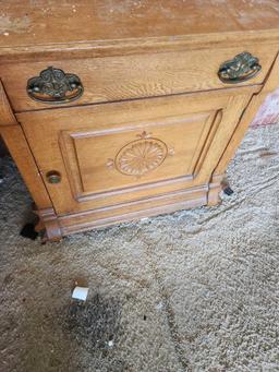 Oak Antique Washstand