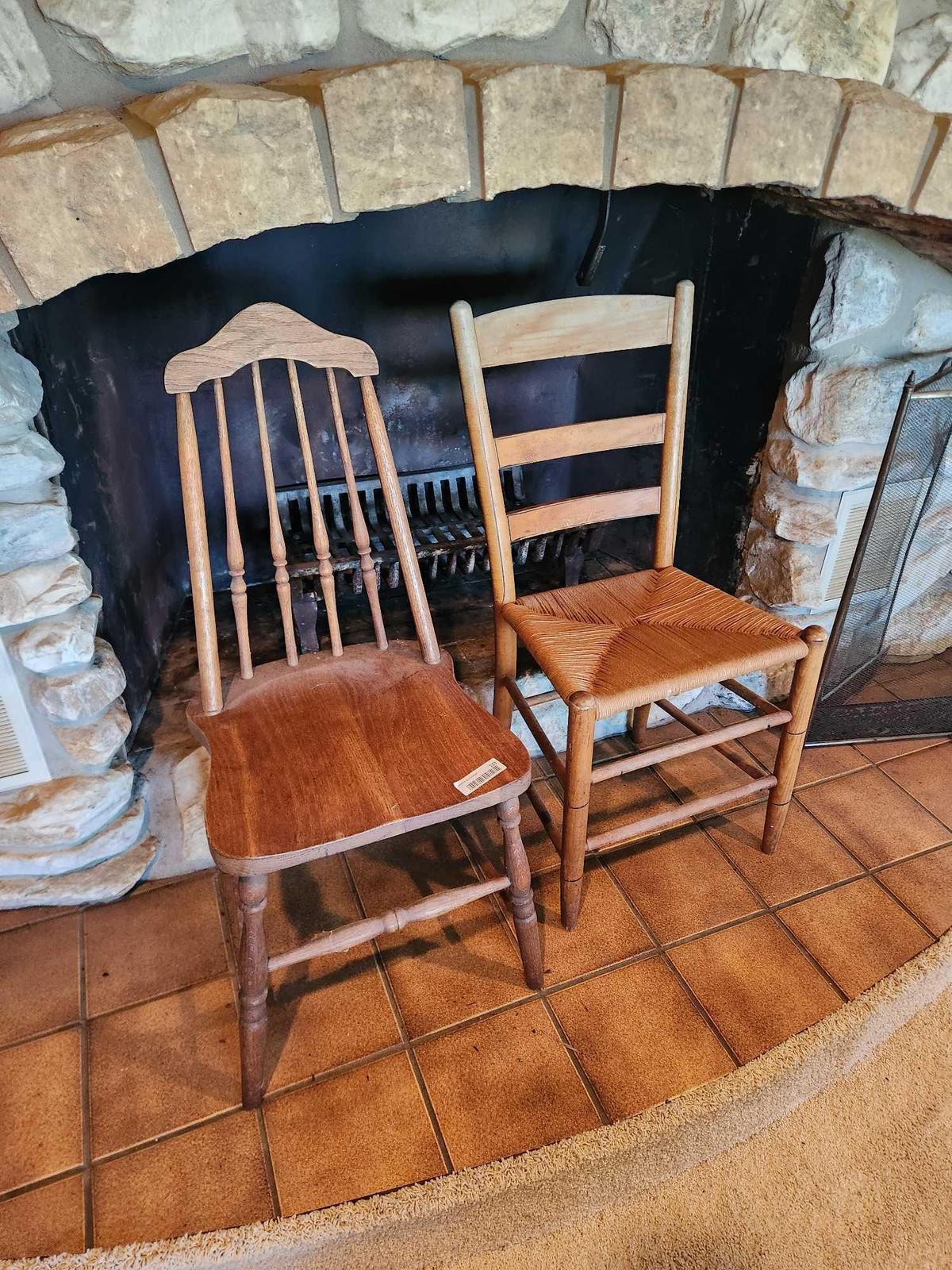 (2) Antique Chairs