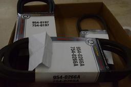 (3) Cub Cadet & other Lawn Mower Belts