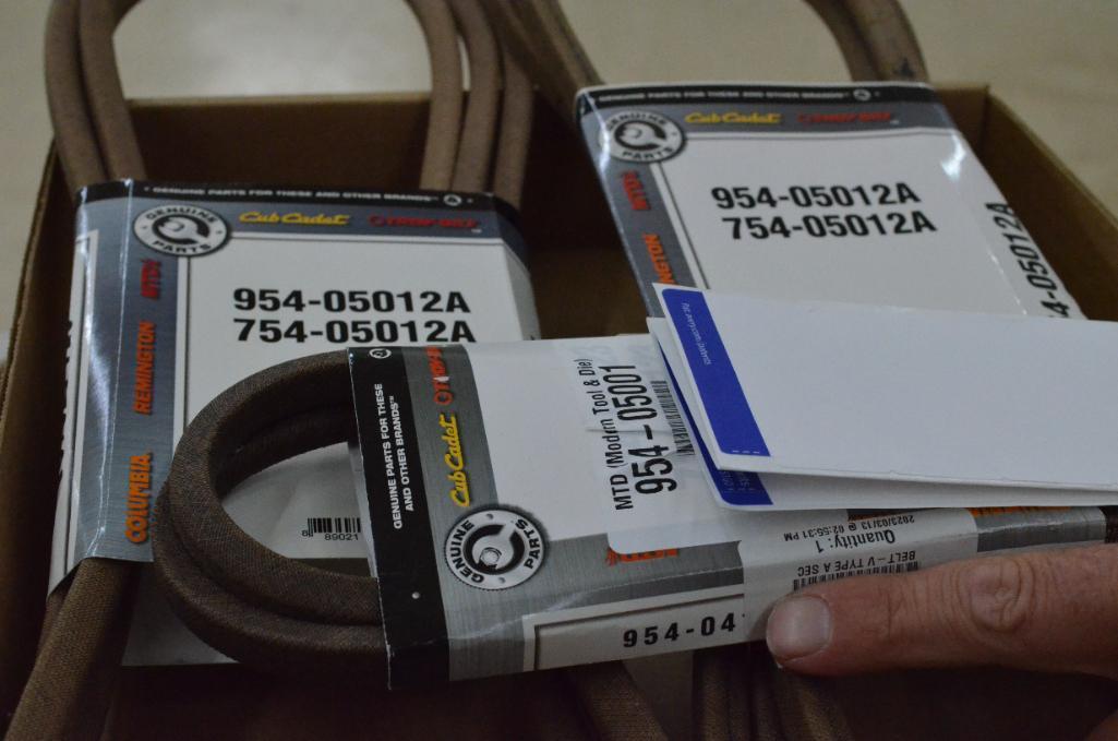 (3) Cub Cadet & other Lawn Mower Belts