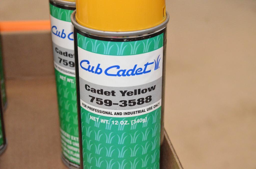 (10) Cans of Cub Cadet Spray Paint