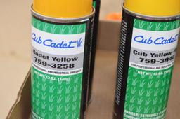 (10) Cans of Cub Cadet Spray Paint