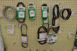 Quantity of lawn mower belts, as pictured