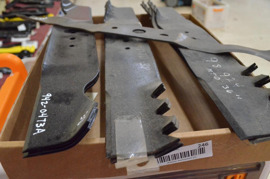 Various Lawn Mower Blades