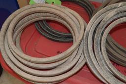 Large Quantity of Lawn Mower Belts