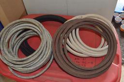 Large Quantity of Lawn Mower Belts