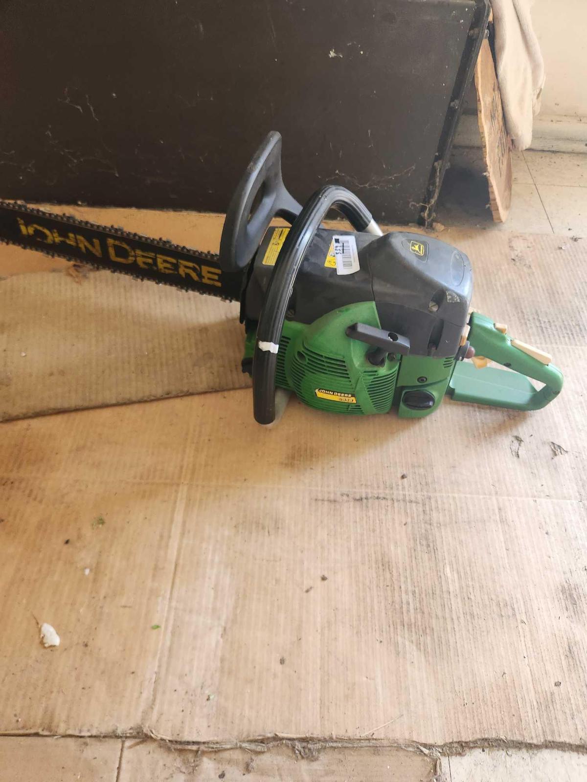 John Deere CS56 Gas Powered Chain Saw