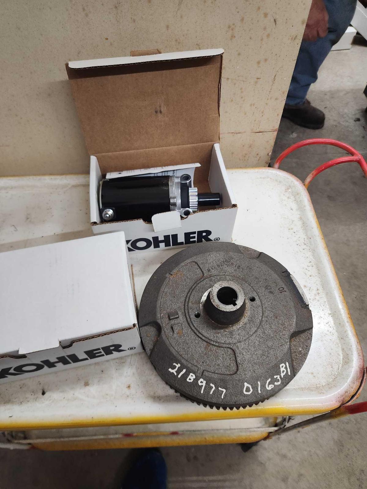 (2) Kohler Starter Assemblies & Other Parts