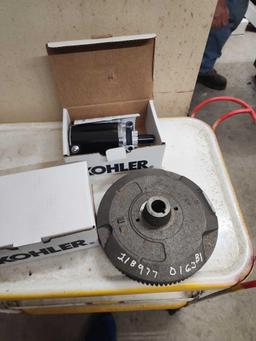 (2) Kohler Starter Assemblies & Other Parts