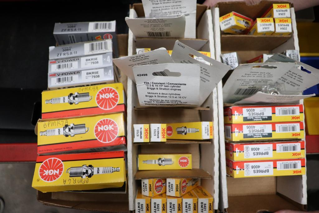 Large Quantity Of New Spark Plugs