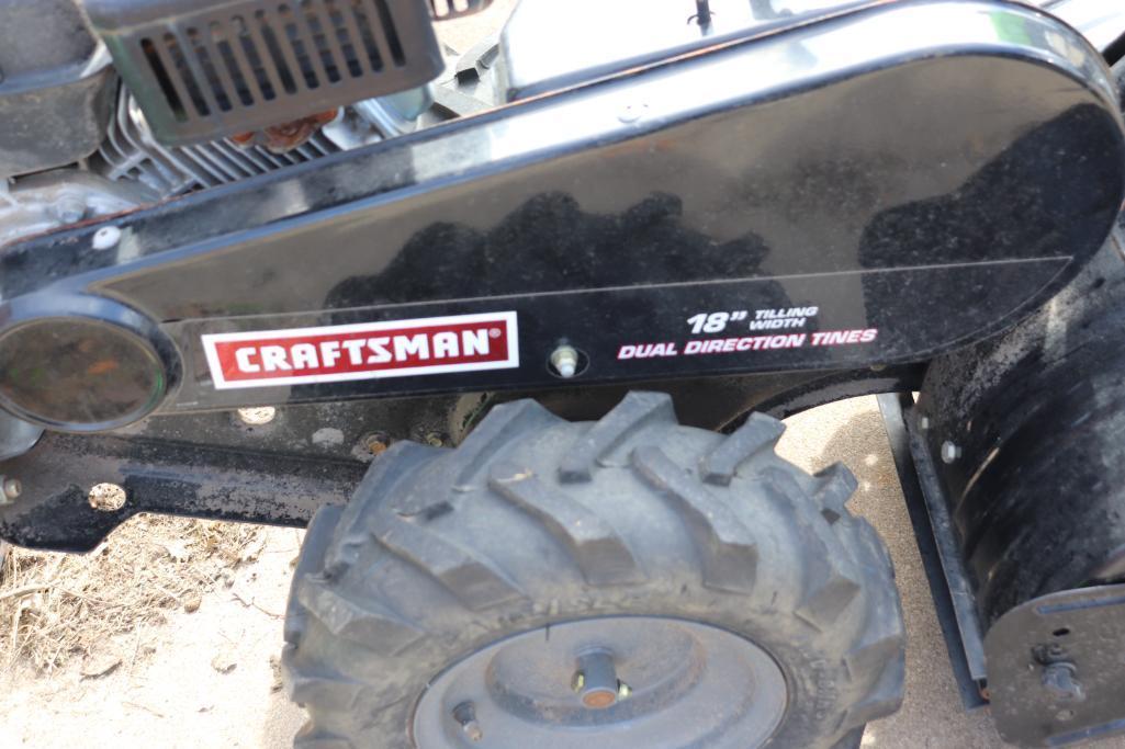 Craftsman Rear Tine Tiller 208CC Motor