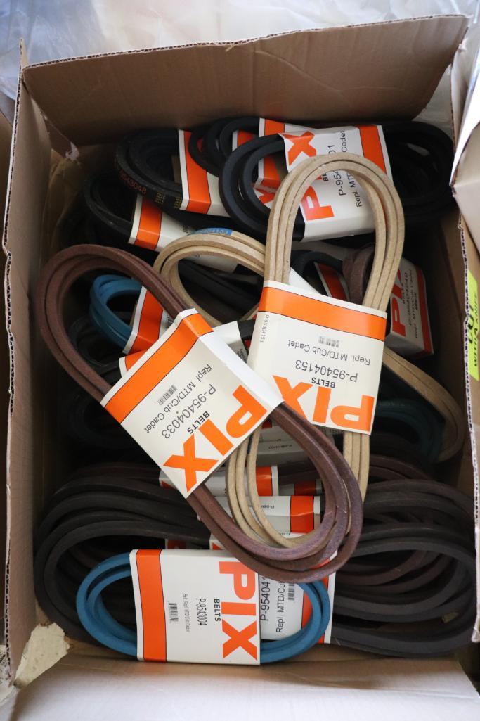 Box Of PIX Lawn Mower Belts