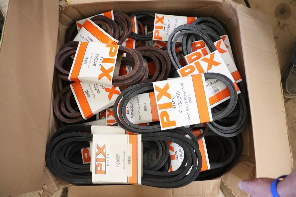 Box Of PIX Lawn Mower Belts