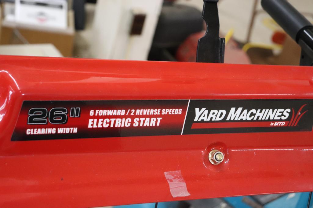 Yard Machine 26" Electric Start Snow Blower