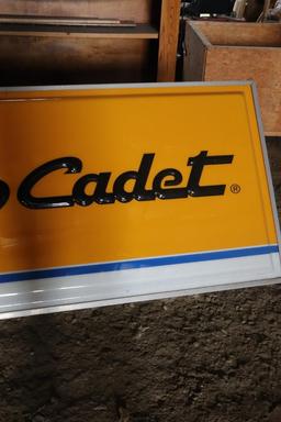 37" x 74" Cub cadet dealer sign