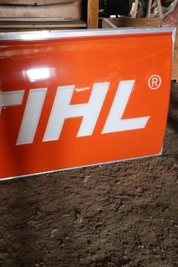 36" x 74" STIHL Dealer Sign