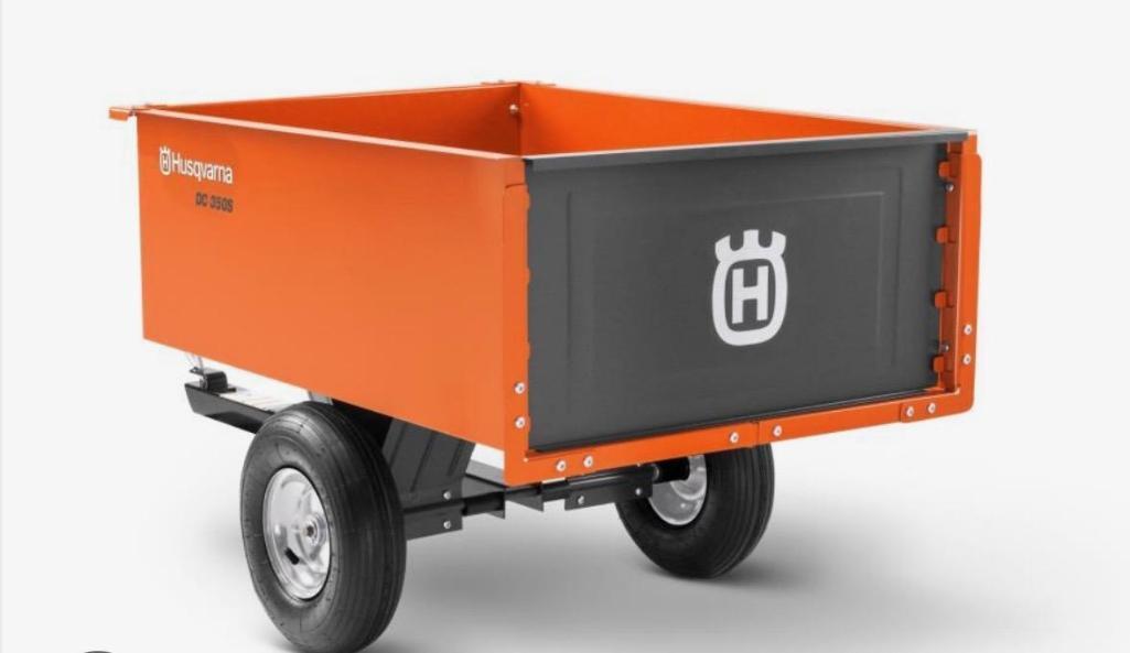 Husqvarna DC 350S 9 cubic feet Dump Lawn Cart