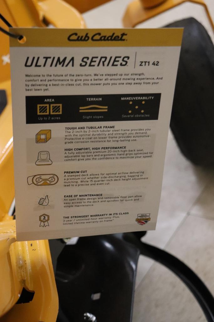 Cub Cadet Altima Series ZT1 42" (New)