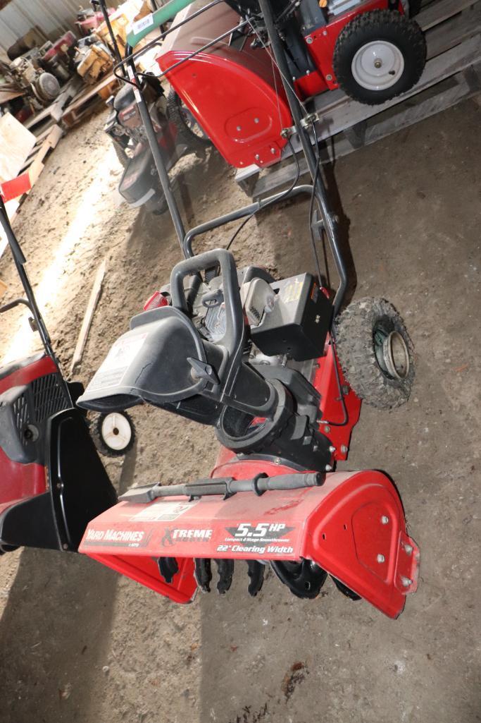 Yard Machine 5.5HP Snow Blower