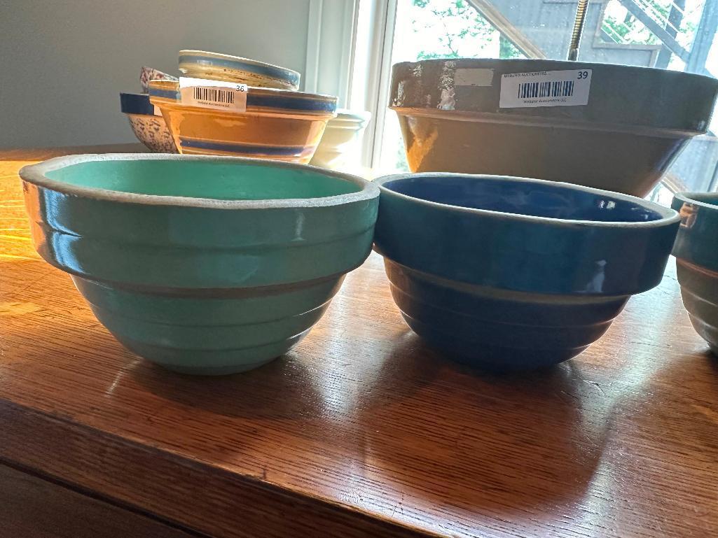 3 5 INCH POTTERY BOWLS