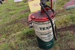 Texaco Oil Drum with Luber