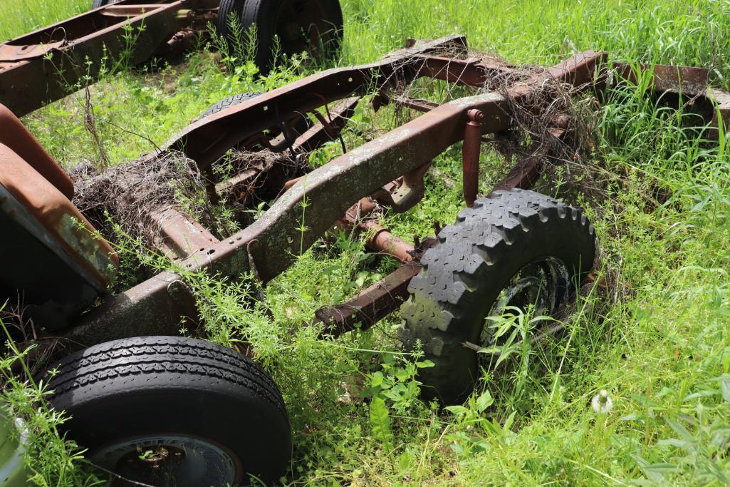 Chevrolet Truck Bed that Could be Converted into a , Includes older truck frame