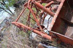 Antique International Tractor Loader with Bucket