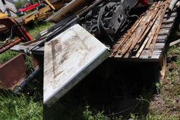 Older Hayrack & Scrap Iron being Sold For Salvage