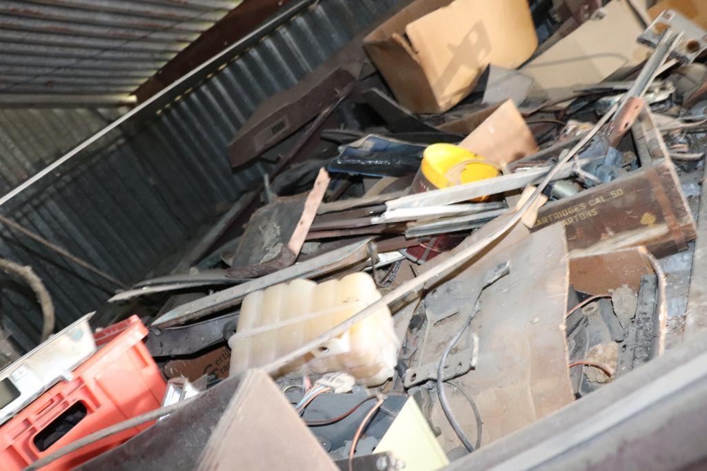 Loft Full of Car Parts & Other Scrap Iron