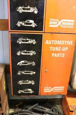 Borg Warner Wall Cabinets (With contents)