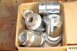 Large Quantity of 1" and 3/4" Sockets