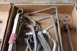 Flat of Miscellaneous Wrenches