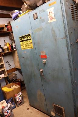 Large metal cabinet